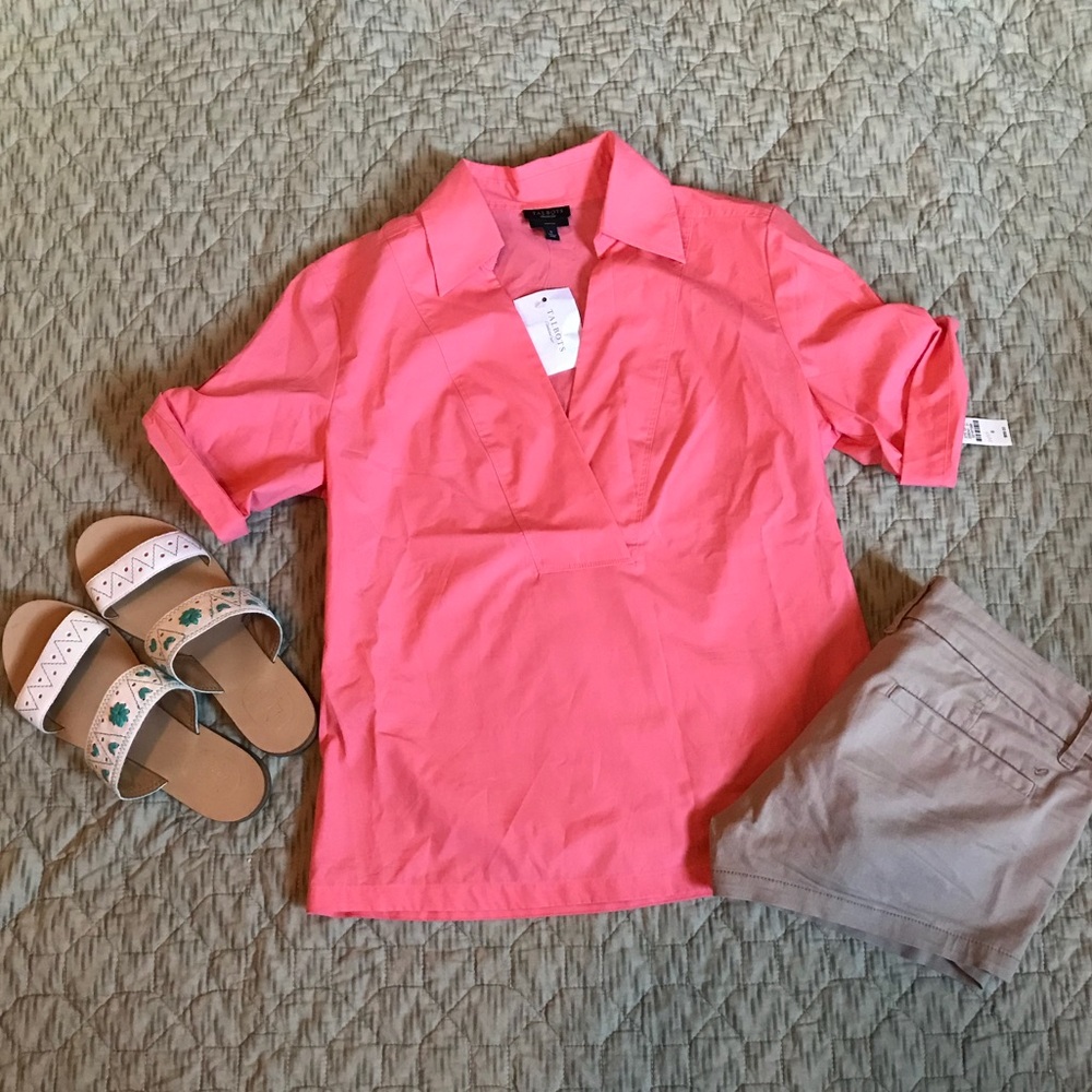 Talbots collar shirt